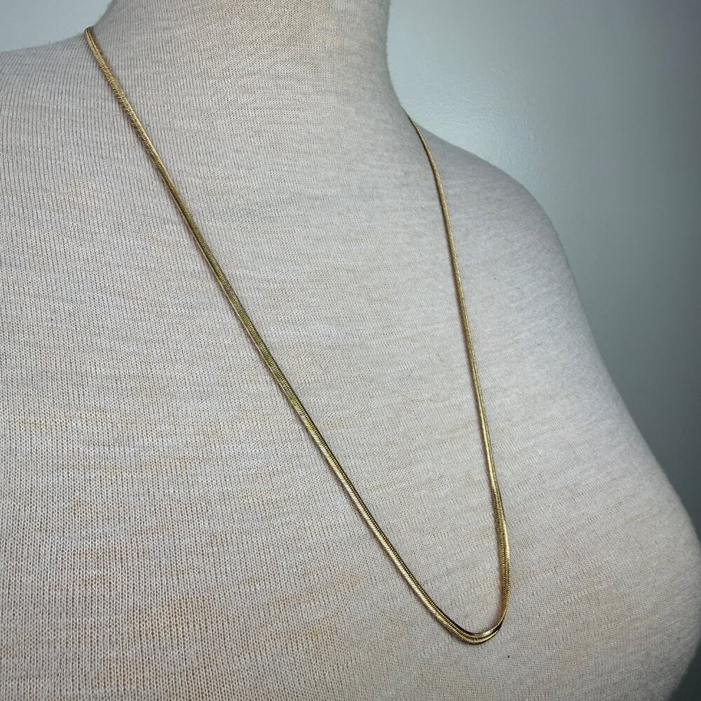 LC Gold Tone Chain - Long - 30" - Picture 5 of 9